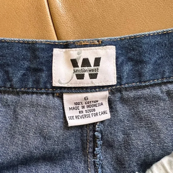 Vintage y2k high waisted blue jeans, cargo vibes, SIZE: 6 - Picture 4 of 4